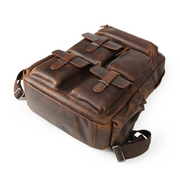 Budapest - Leather Laptop Backpack