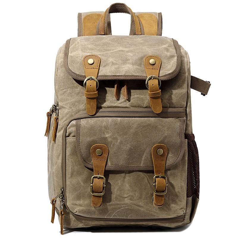 Madrid - Canvas Camera Bag