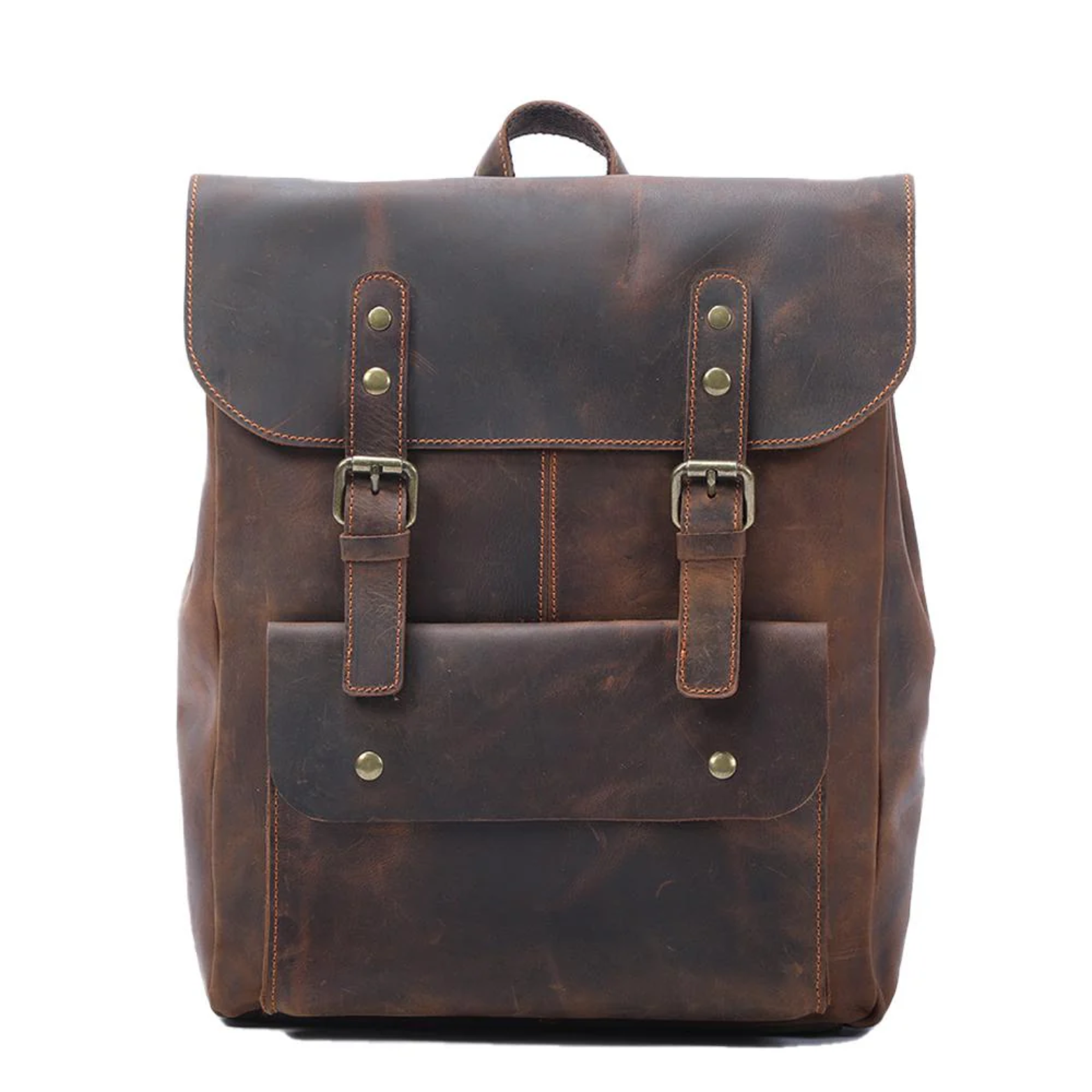 Kharkiv - Vintage Leather Backpack