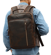 Munich - Crazy Horse Leather Backpack