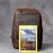 Bucharest - Tan Leather Backpack