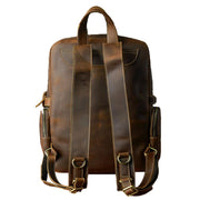 Hamburg - Brown Leather Backpack