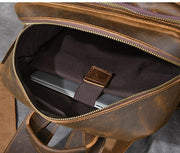Hamburg - Brown Leather Backpack