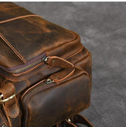 Hamburg - Brown Leather Backpack