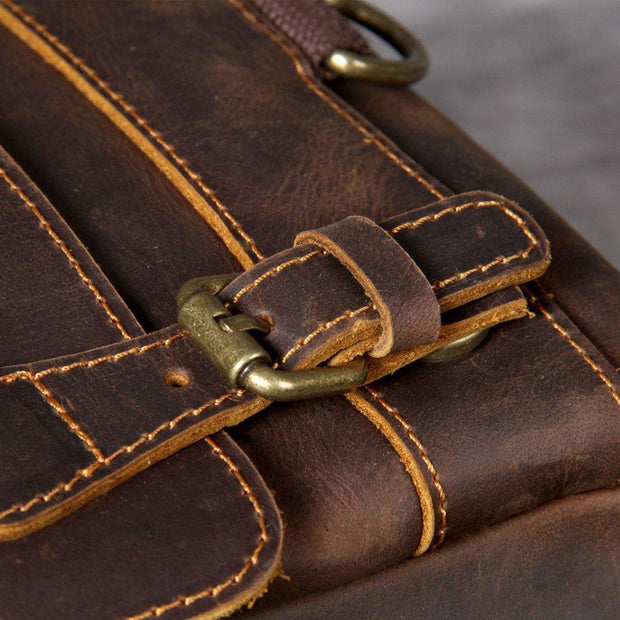 Bucharest - Tan Leather Backpack
