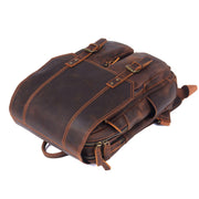 Warsaw - Brown Leather Rucksack