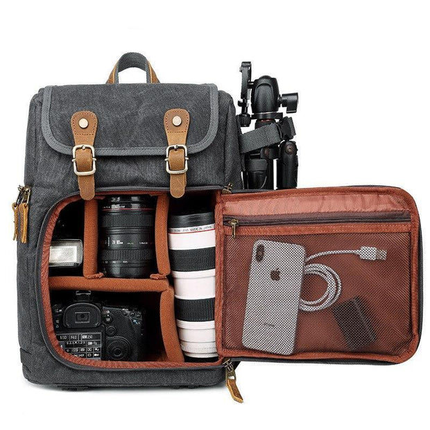 Madrid - Canvas Camera Bag