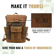 Istanbul - Vintage Laptop Backpack
