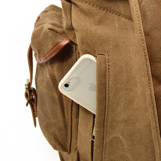 Vintage Canvas Backpack | KESWICK