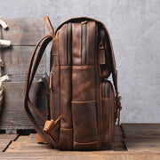 Warsaw - Brown Leather Rucksack