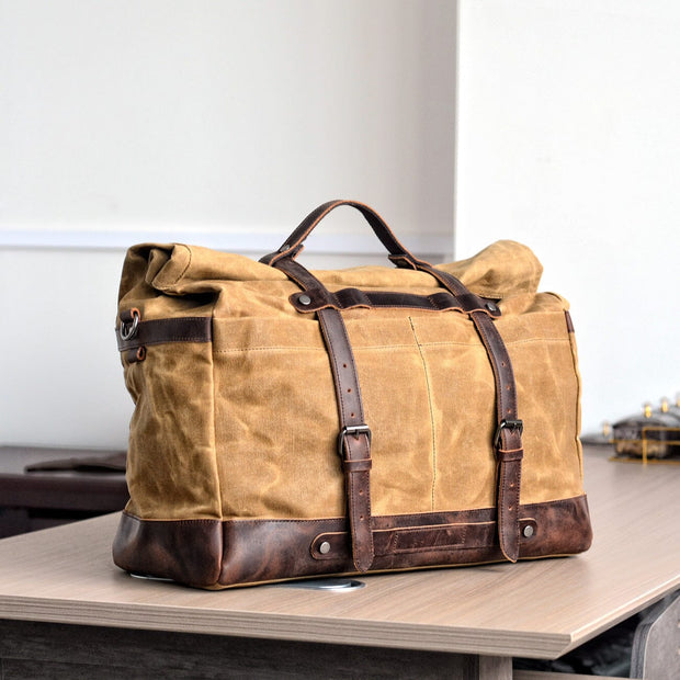 Copenhagen - Waxed Canvas Duffle Bag
