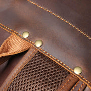 Warsaw - Brown Leather Rucksack