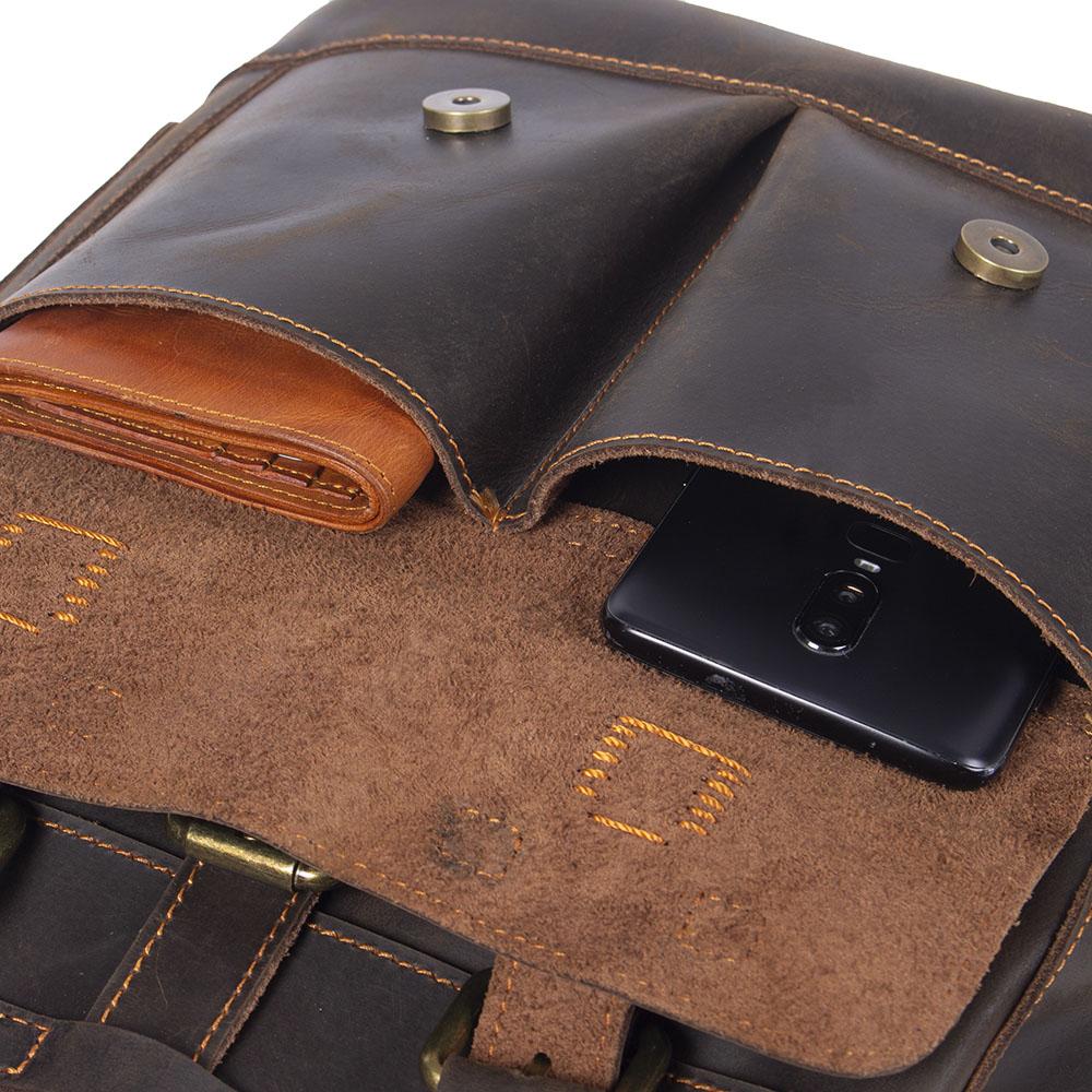 Belgrade - Leather Laptop Bag