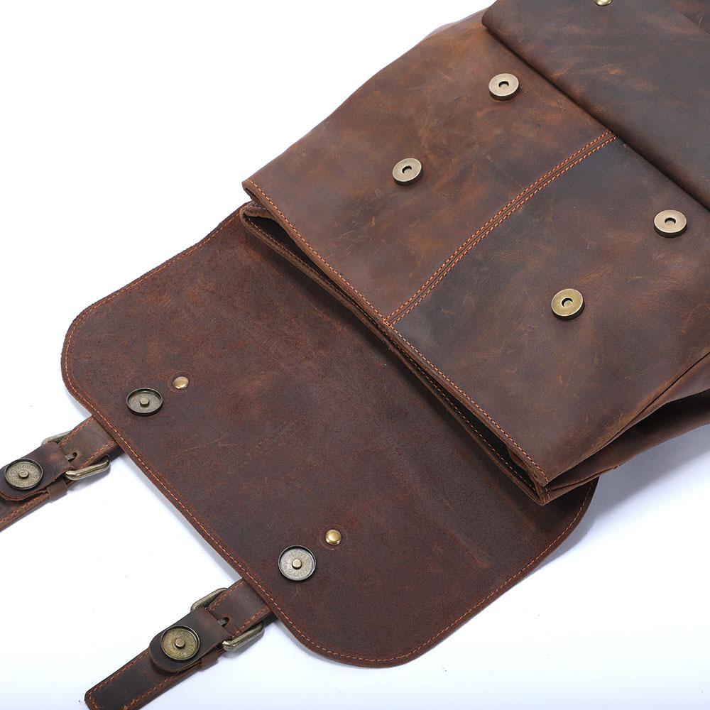 Kharkiv - Vintage Leather Backpack