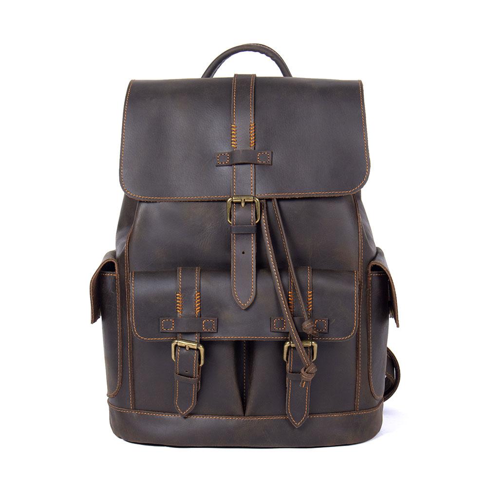 Belgrade - Leather Laptop Bag