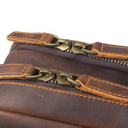 Warsaw - Brown Leather Rucksack
