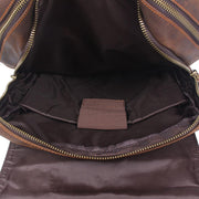Warsaw - Brown Leather Rucksack