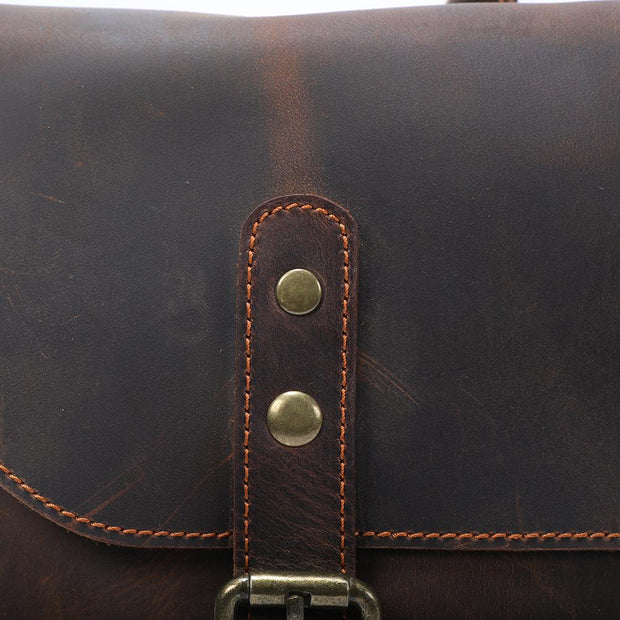 Kharkiv - Vintage Leather Backpack