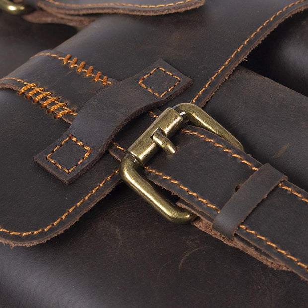 Belgrade - Leather Laptop Bag