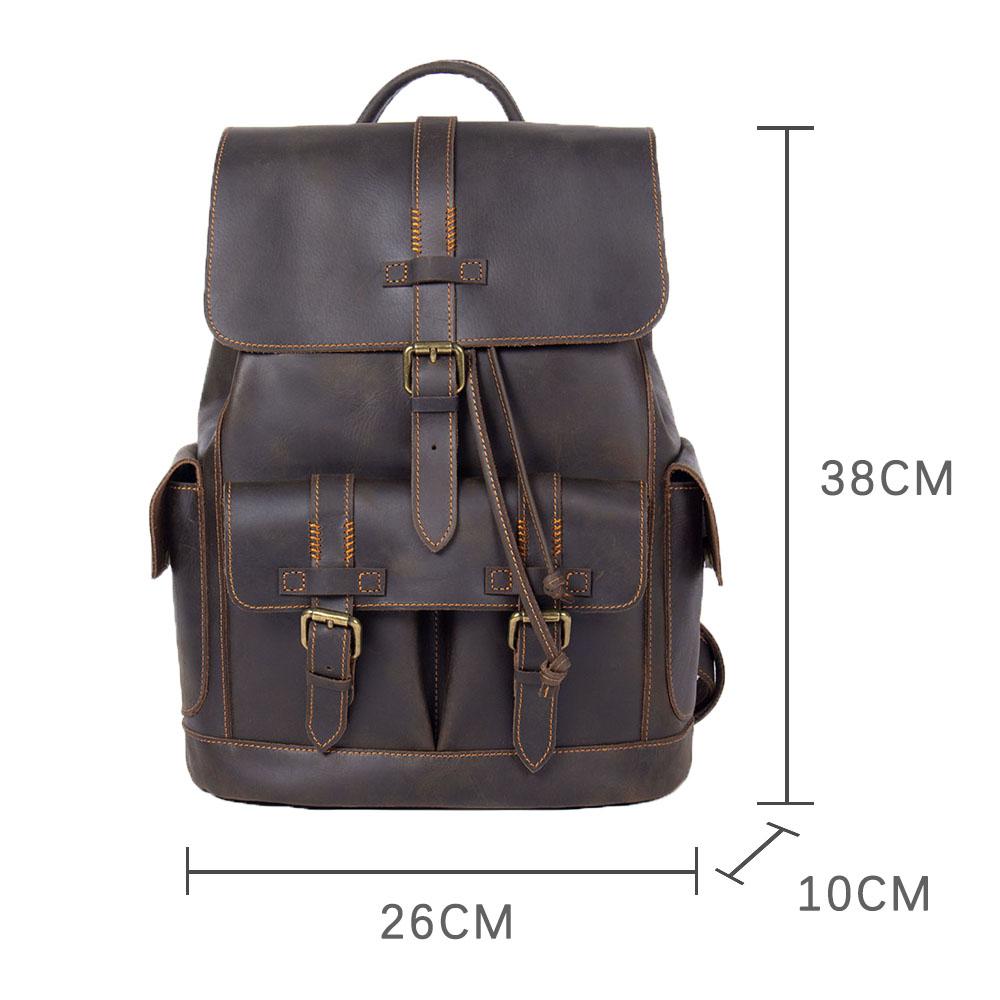 Belgrade - Leather Laptop Bag