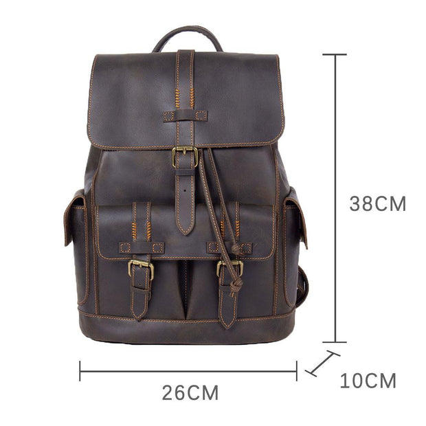 Belgrade - Leather Laptop Bag