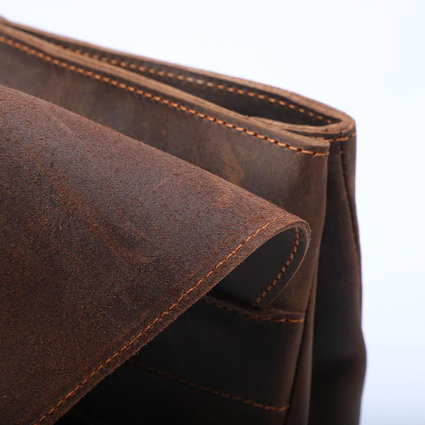 Kharkiv - Vintage Leather Backpack