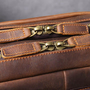 Warsaw - Brown Leather Rucksack