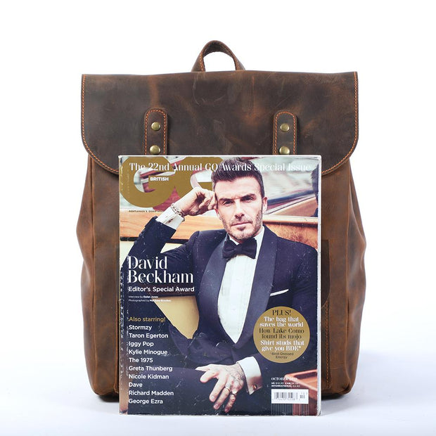 Kharkiv - Vintage Leather Backpack
