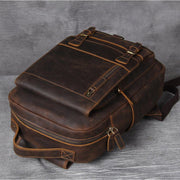 Bucharest - Tan Leather Backpack