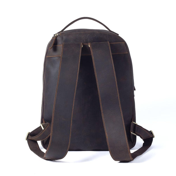 Prague - Tan Leather Rucksack
