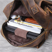 Bucharest - Tan Leather Backpack