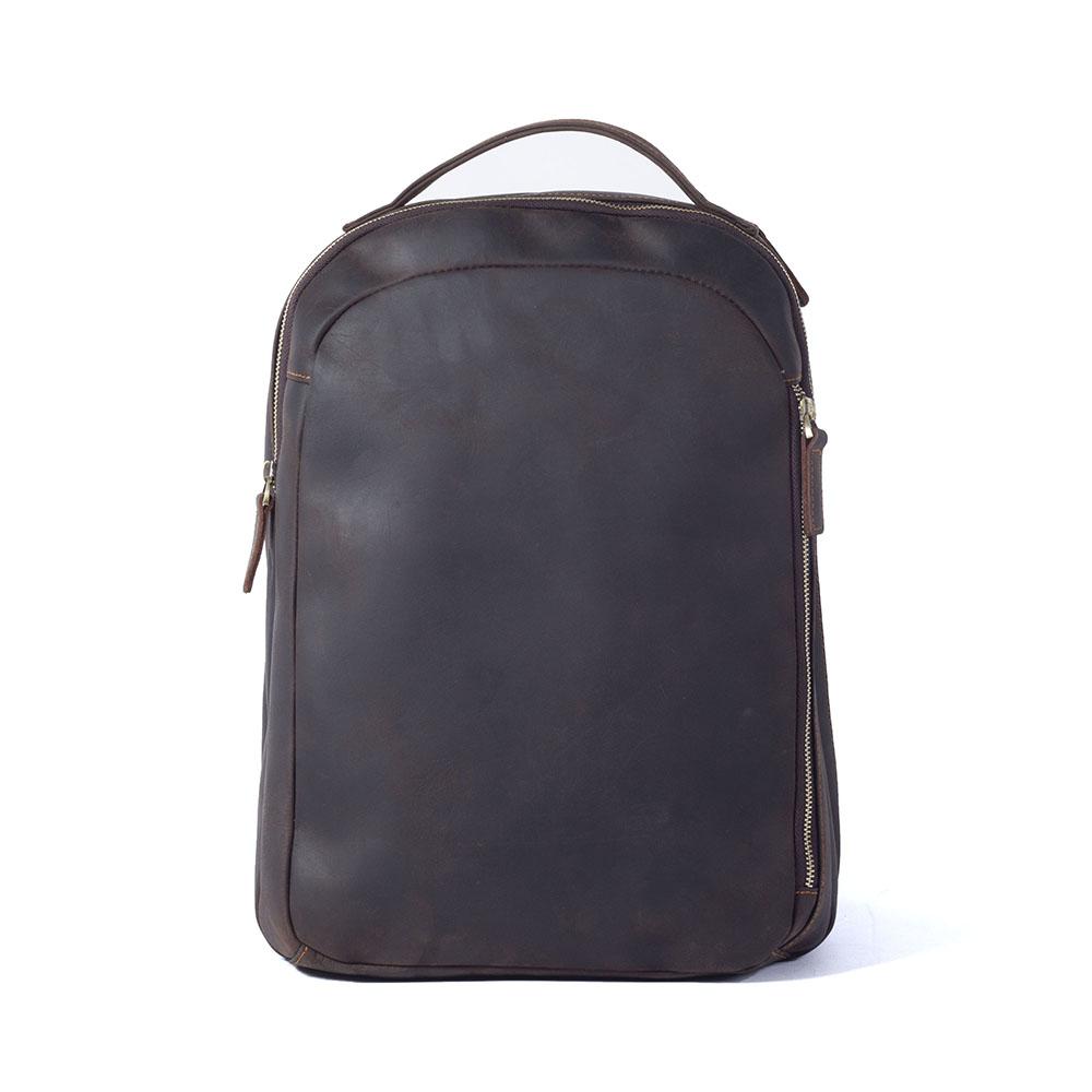 Prague - Tan Leather Rucksack