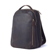 Prague - Tan Leather Rucksack