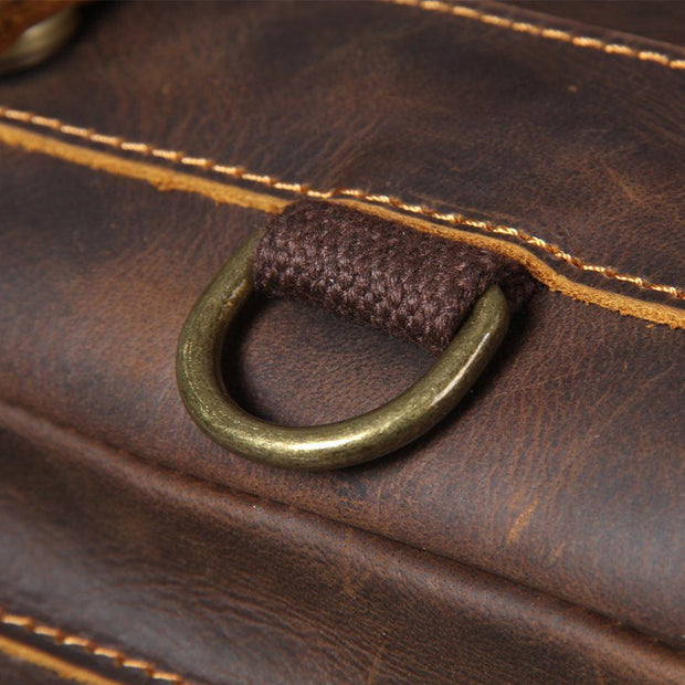 Bucharest - Tan Leather Backpack