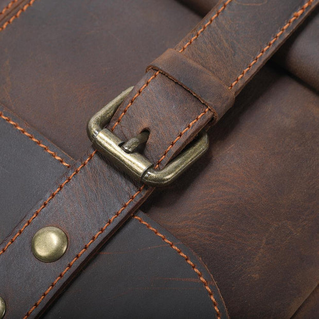Kharkiv - Vintage Leather Backpack