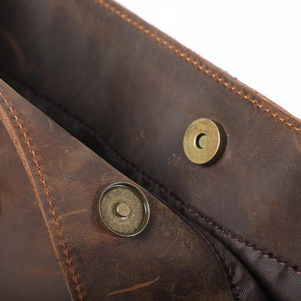 Kharkiv - Vintage Leather Backpack