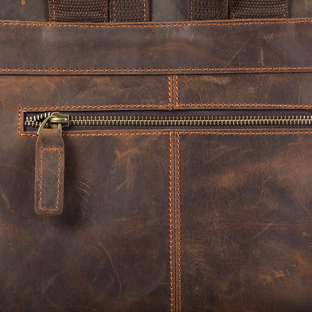 Kharkiv - Vintage Leather Backpack
