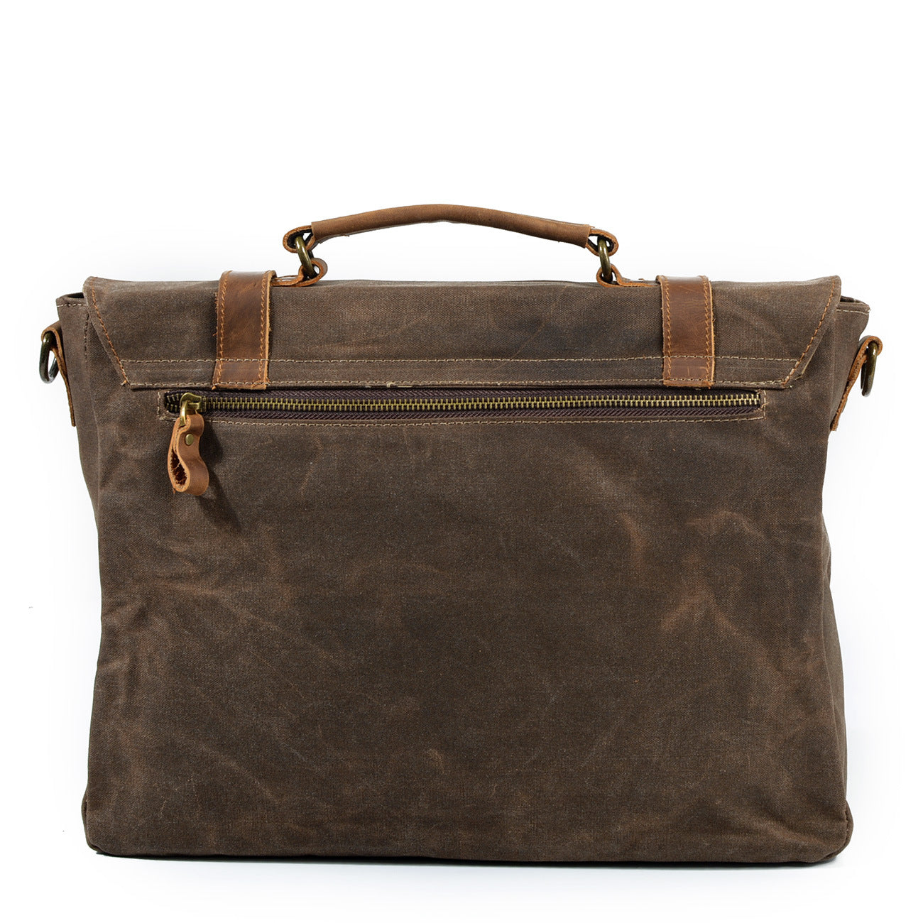 Sofia - Waxed Canvas Messenger Bag