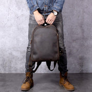 Prague - Tan Leather Rucksack
